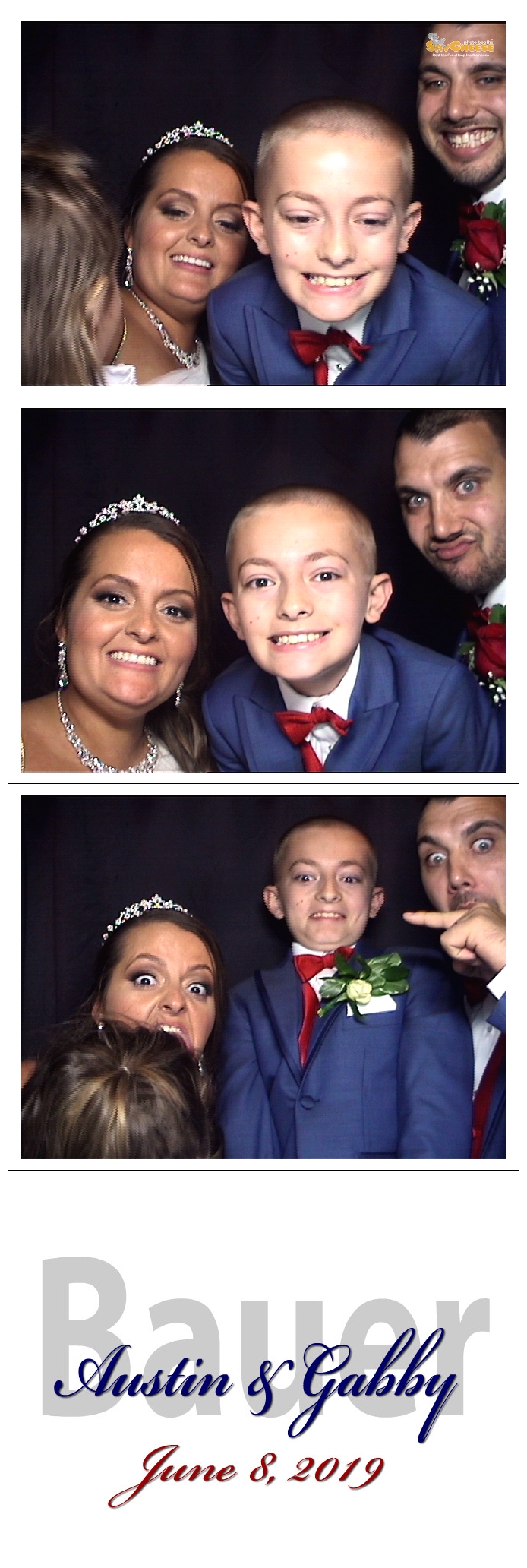 Bauer / Gregory Wedding  | View more photos from the event at gallery.saycheesephotobooth.com/u/SayCheesePhotoBooth/Bauer-Gregory-Wedding